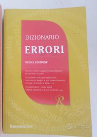 Dizionario degli errori