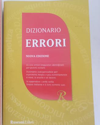 Dizionario degli errori