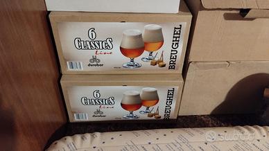 12 bicchieri da birra ancora nuovi