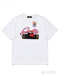 T-Shirt Corteiz No Time 4 Luv Bianca S NUOVA