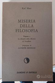 Miseria della filosofia Karl Marx Samonà e Savelli