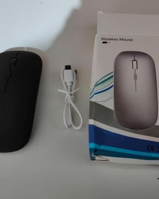 Mouse wireless senza fili ricaricabile USB nuovo