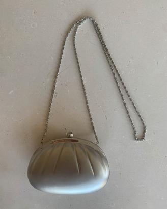 Borsa elegante da cerimonia argento