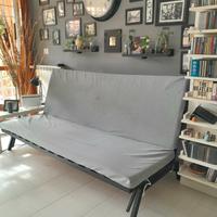 Divano letto grigio