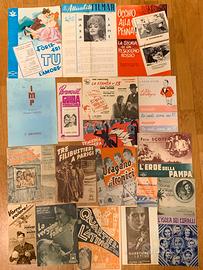 Anteprime cinematografiche anni 1950/1960