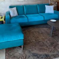 divano con pouf