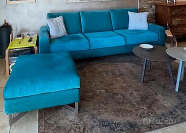 divano con pouf