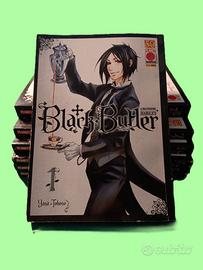 MANGA Black Butler (Kuroshitsuji) vol. 1–7