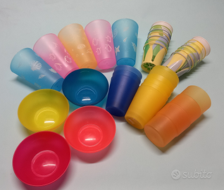 33 bicchieri plastica rigida riutilizzabile feste