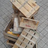 Cassette legno per camino e pellet