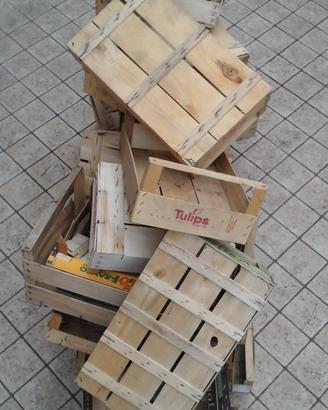 Cassette legno per camino e pellet