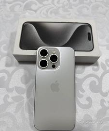 Iphone 15 pro titanium naturale scambi