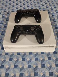 ps4 bianca con scatola 