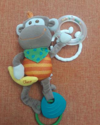 sonaglino peluche scimmietta chicco