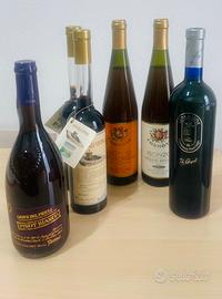 Collezione di bottiglie di Vini Pregiati