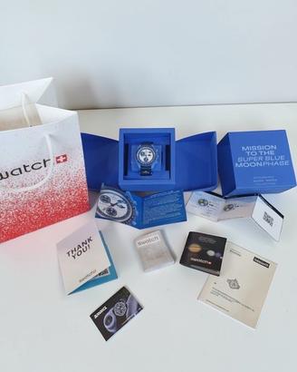 Omega Swatch Mission To The Moonphase-Full sett