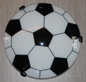 plafoniera pallone calcio