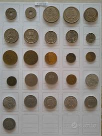 26 Monete Tunisia d'Epoca e Coloniali (1919-1997).