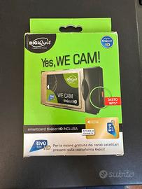Scheda CAM WE CAM tivusat HD