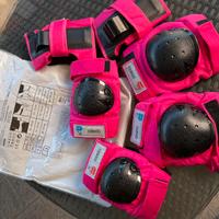 Set protezione ginocchia e gomiti