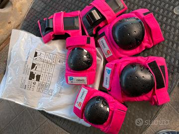 Set protezione ginocchia e gomiti