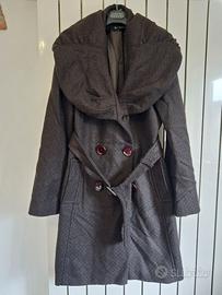 Cappotto 3/4 marrone Conbipel tg. 46