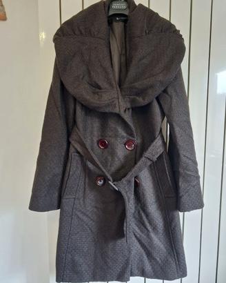 Cappotto 3/4 marrone Conbipel tg. 46