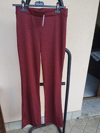 Pantaloni a zampa Terranova tg L Nuovi