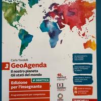 Libro "GeoAgenda 3"editore Zanichelli ScuoleMedie