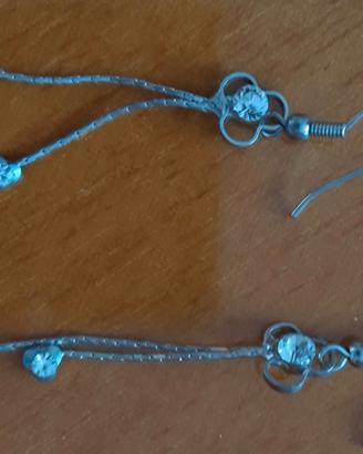 Orecchini bigiotteria a pendolo