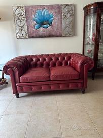 Coppia Divani Chesterfield 2 posti Frau originale
