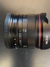 Obiettivo Laowa 7,5mm f/2 attacco Micro 4:3