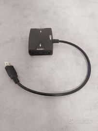 Adattatore Dual Controller PS2-PC 