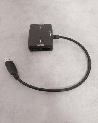 Adattatore Dual Controller PS2-PC 