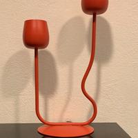 Candeliere Ikea Silverpäron rosso vivo