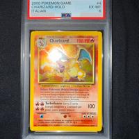 Charizard 4/102 set base ita ex-mt psa 6