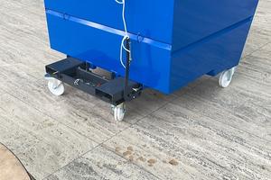 Benna rbaltabile per muletto 2000kg