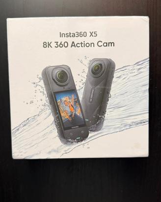 Insta360 X5 NUOVA – Mai aperta, ancora sigillata