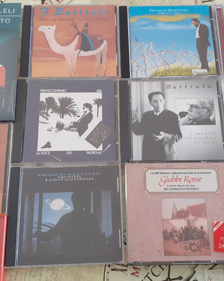 Battiato Cd Musicassetta Cassetta Audiocassetta
