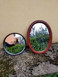 Specchi art decò legno