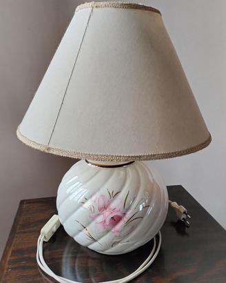 Lampada abat jour da comodino