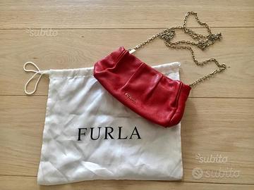 Borsetta pelle rossa FURLA