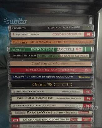 CD-ROM programmi vari per pc