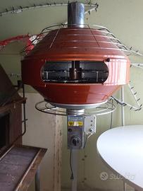 Forno rotante per bruschette/pizze/piadine