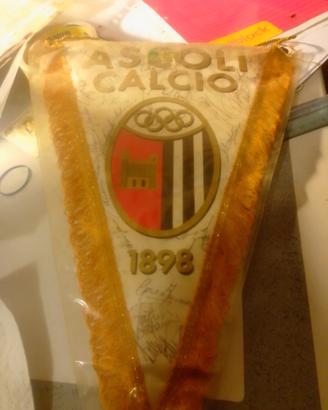 gagliardetto Ascoli autografato anni 2002-2003