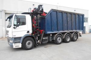 DAF CF 85.460 8x2 CARICATORE PALFINGER + RIBALTABI