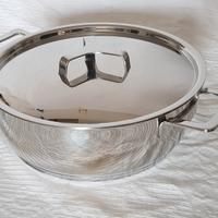 Alessi POTS & PANS, Tegame basso 24 con coperchio