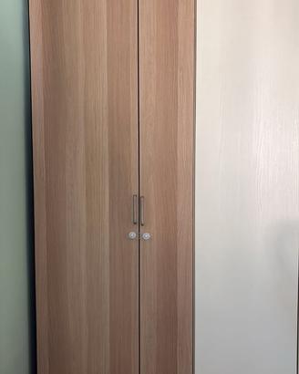 Armadio legno chiaro-PROMOZIONE