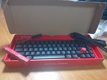 Tastiera led multicolore con filo