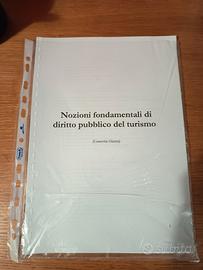 Nozioni fondamentali di diritto pubblico del turis